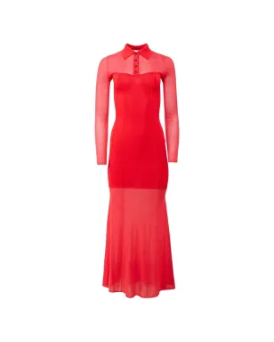 Fleur Du Mal Kateボタンマキシドレス - サムネイル1