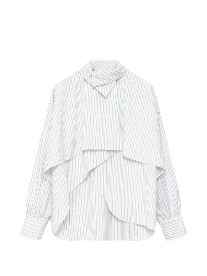 Margaux Lonnberg Margaux Lonnberg Bird striped blouseの商品画像