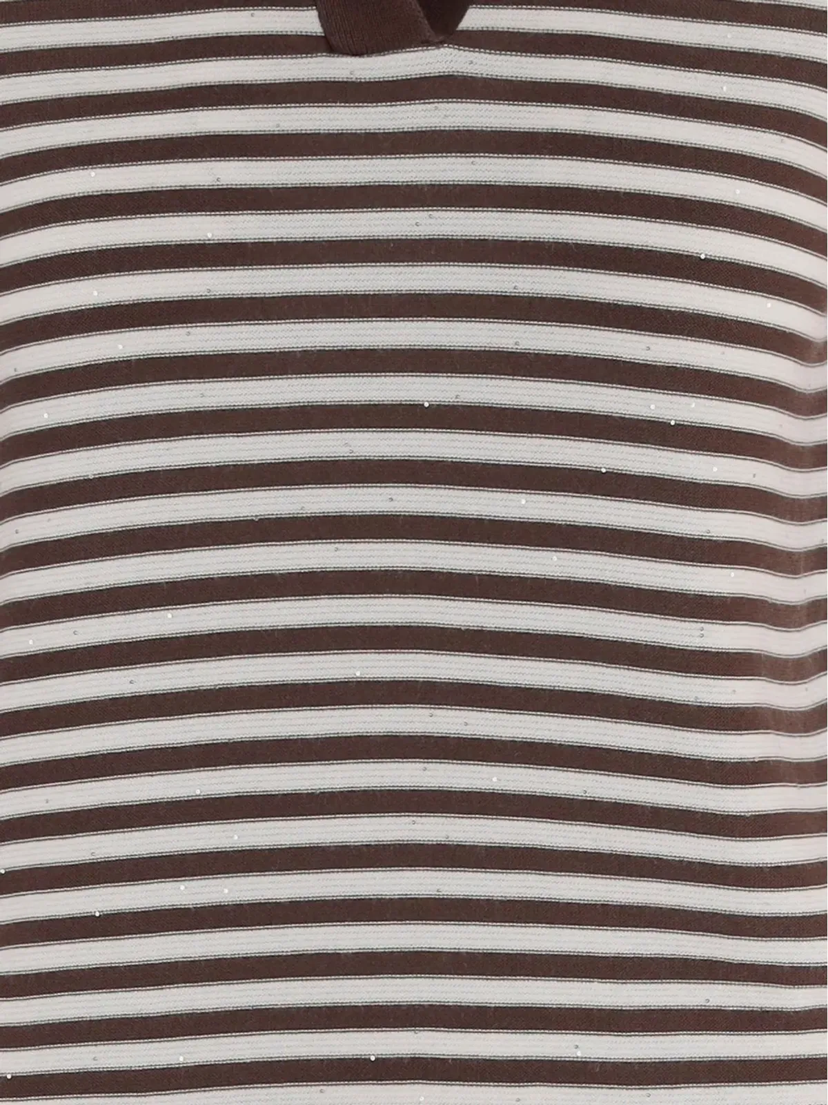 Bruno Manetti ストライプTシャツ（ブラウン） - 画像3