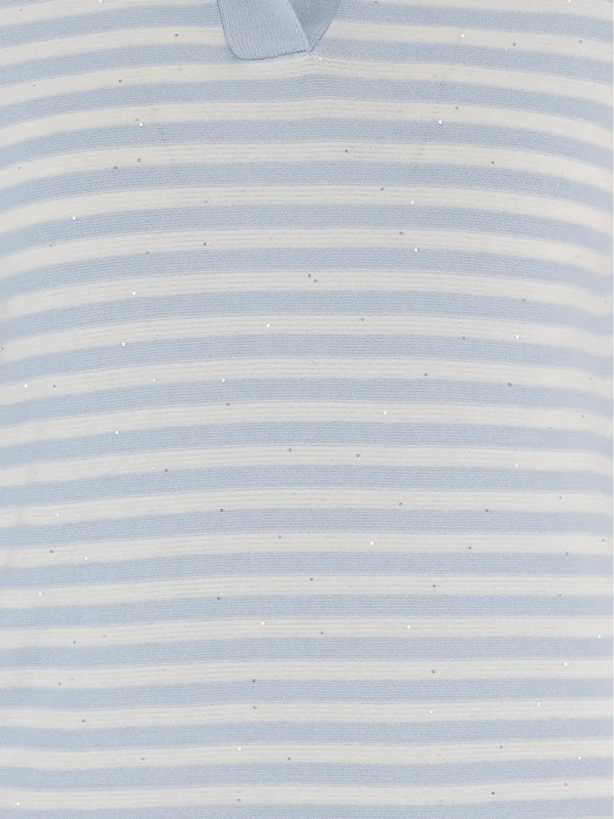 Bruno Manetti ストライプ柄の襟付きTシャツ - 画像3