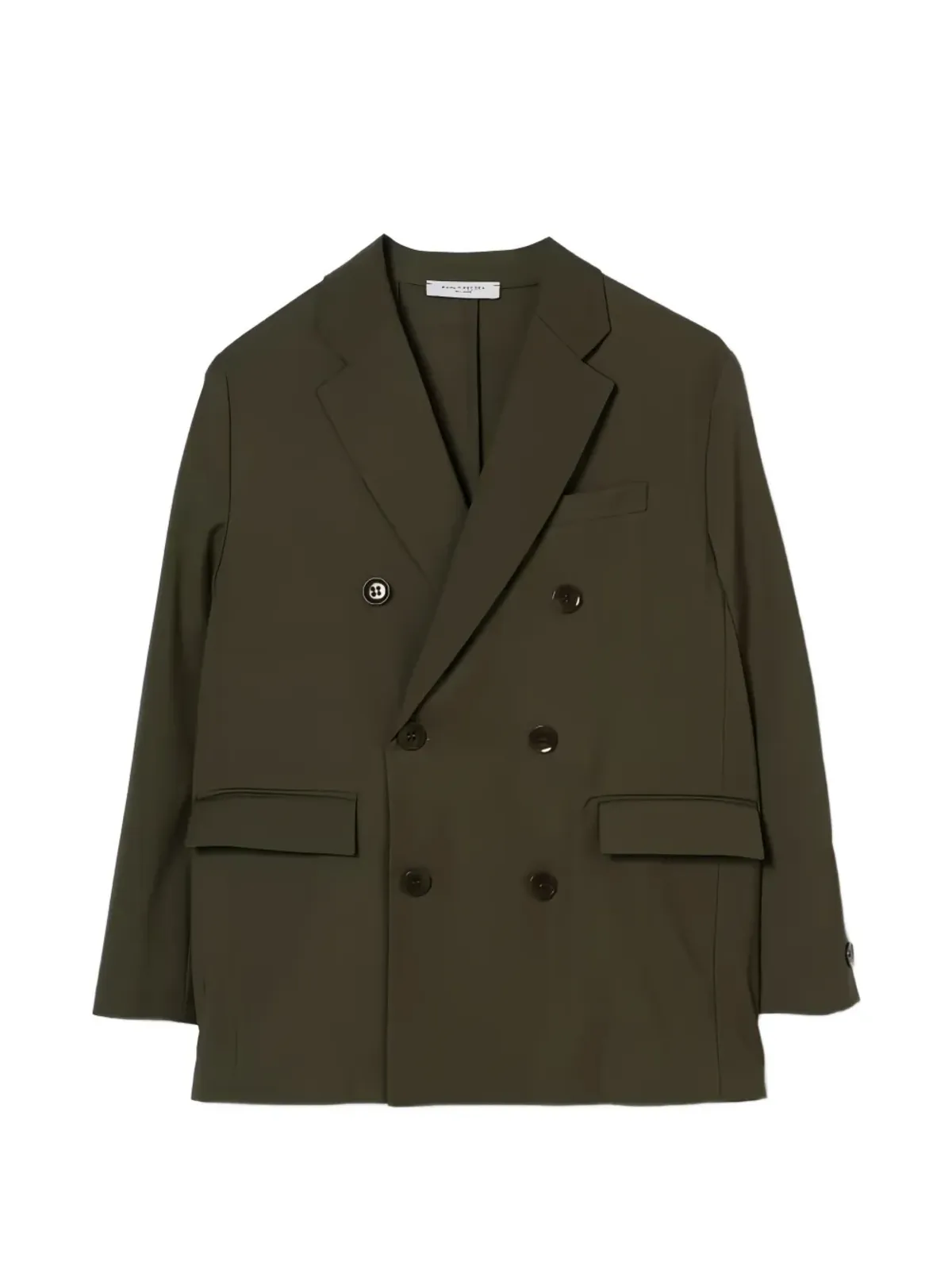 Paolo Pecora Kids ダブルブレスト ポケットブレザー - 画像1