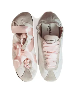 Repetto ribbon lace up sneakers - White - サムネイル3