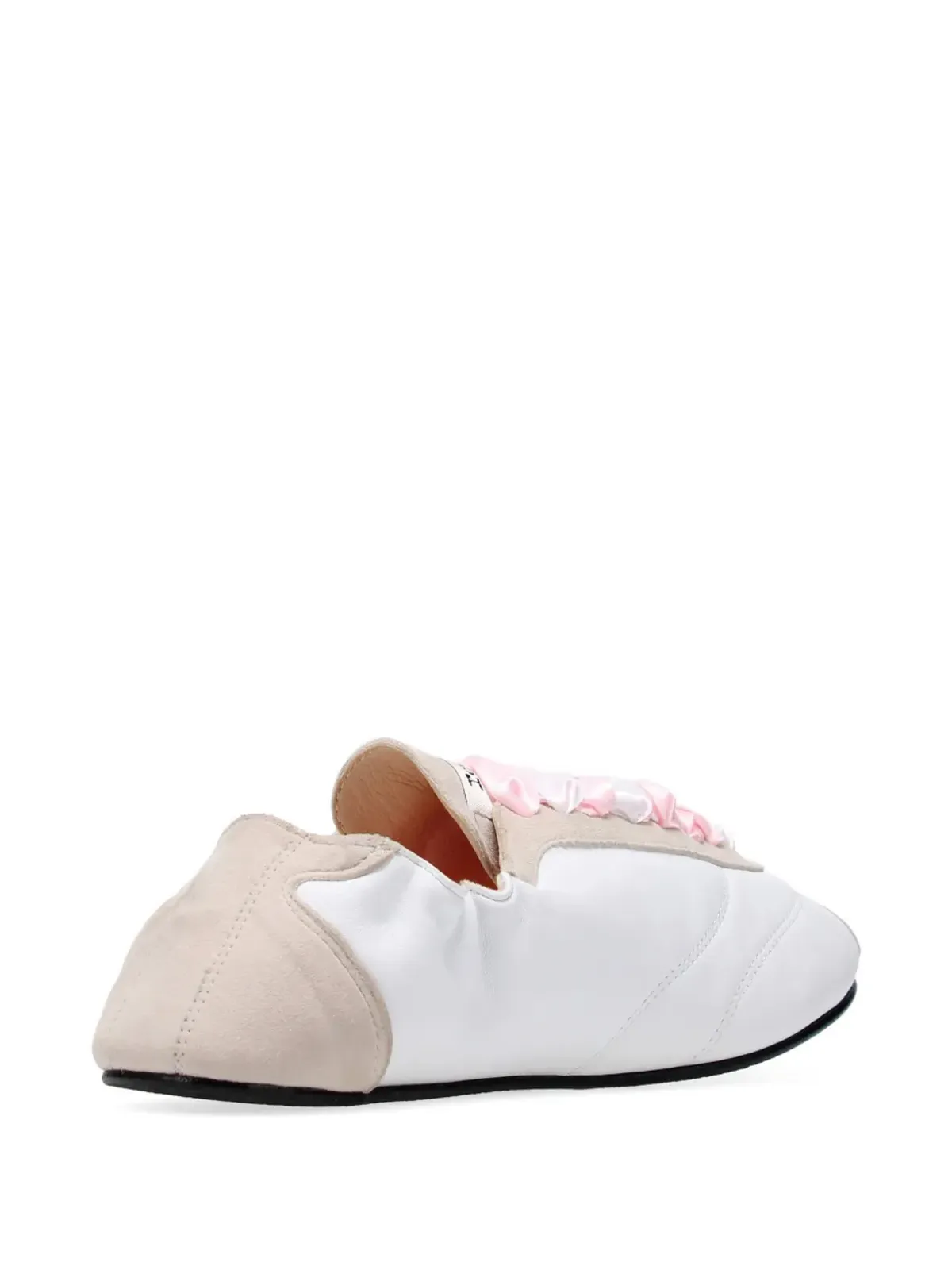 Repetto ribbon lace up sneakers - White - 画像4