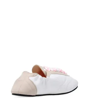 Repetto ribbon lace up sneakers - White - サムネイル4