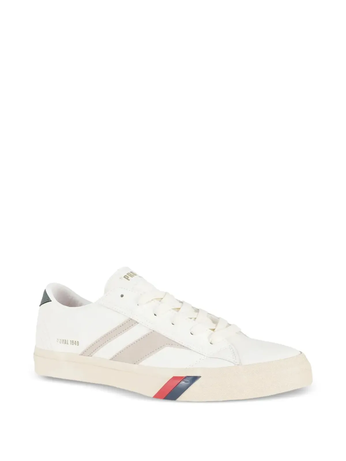 Pro-Keds 1949 striped leather sneakers - 画像2