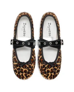 Repetto レオパード柄 メアリジェーン バックル付き フラットシューズ - サムネイル2