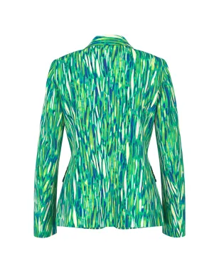MARCCAIN スキューバ ラペル プリント ブレザー - サムネイル2