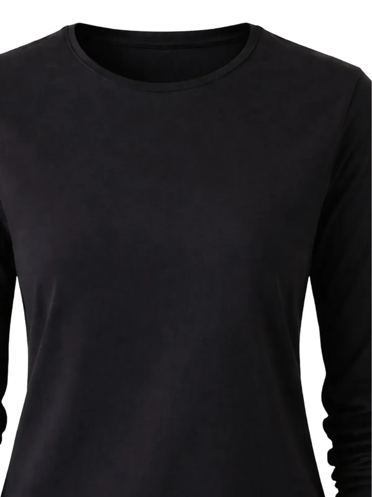 PATRICK ASSARAF クルーネック長袖Tシャツ - 画像2