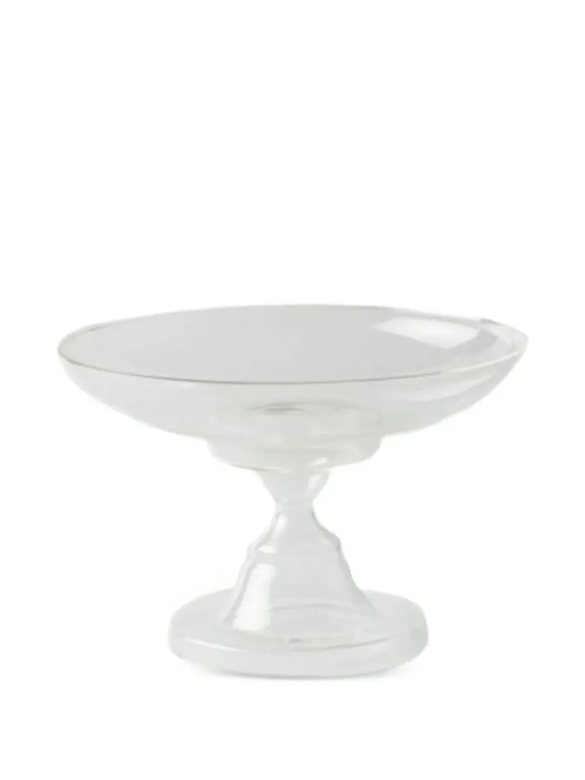 knindustrie Rubin glass cake stand - White - 画像2