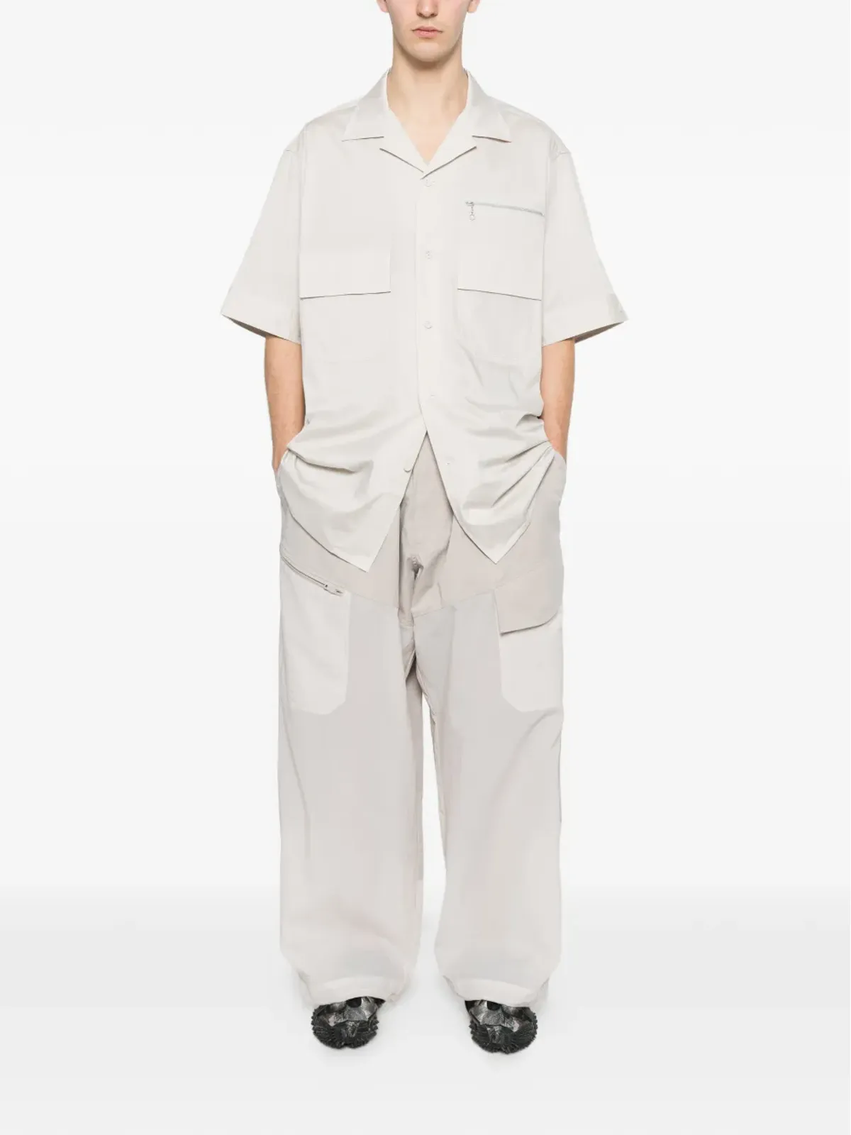 Y-3 UTジップポケットシャツ - 画像2