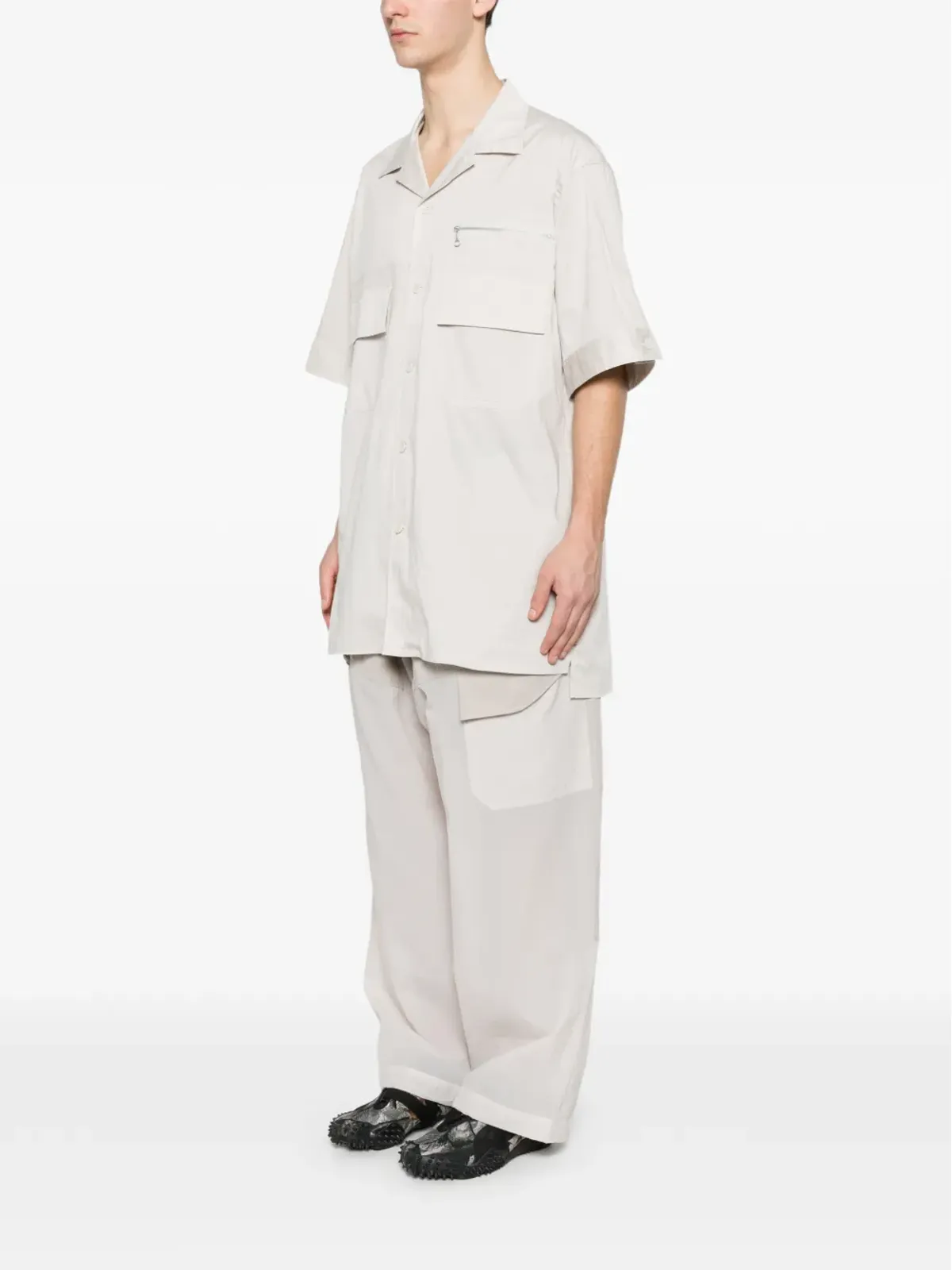 Y-3 UTジップポケットシャツ - 画像3
