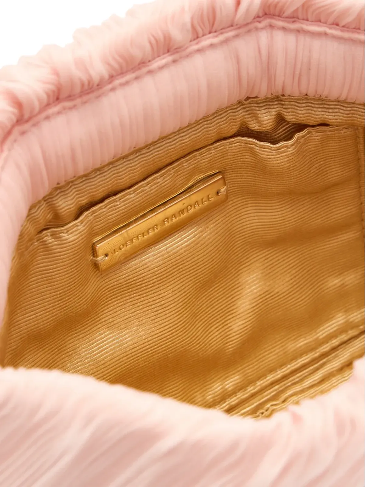 Loeffler Randall ブリット プリーツクラッチバッグ - 画像3