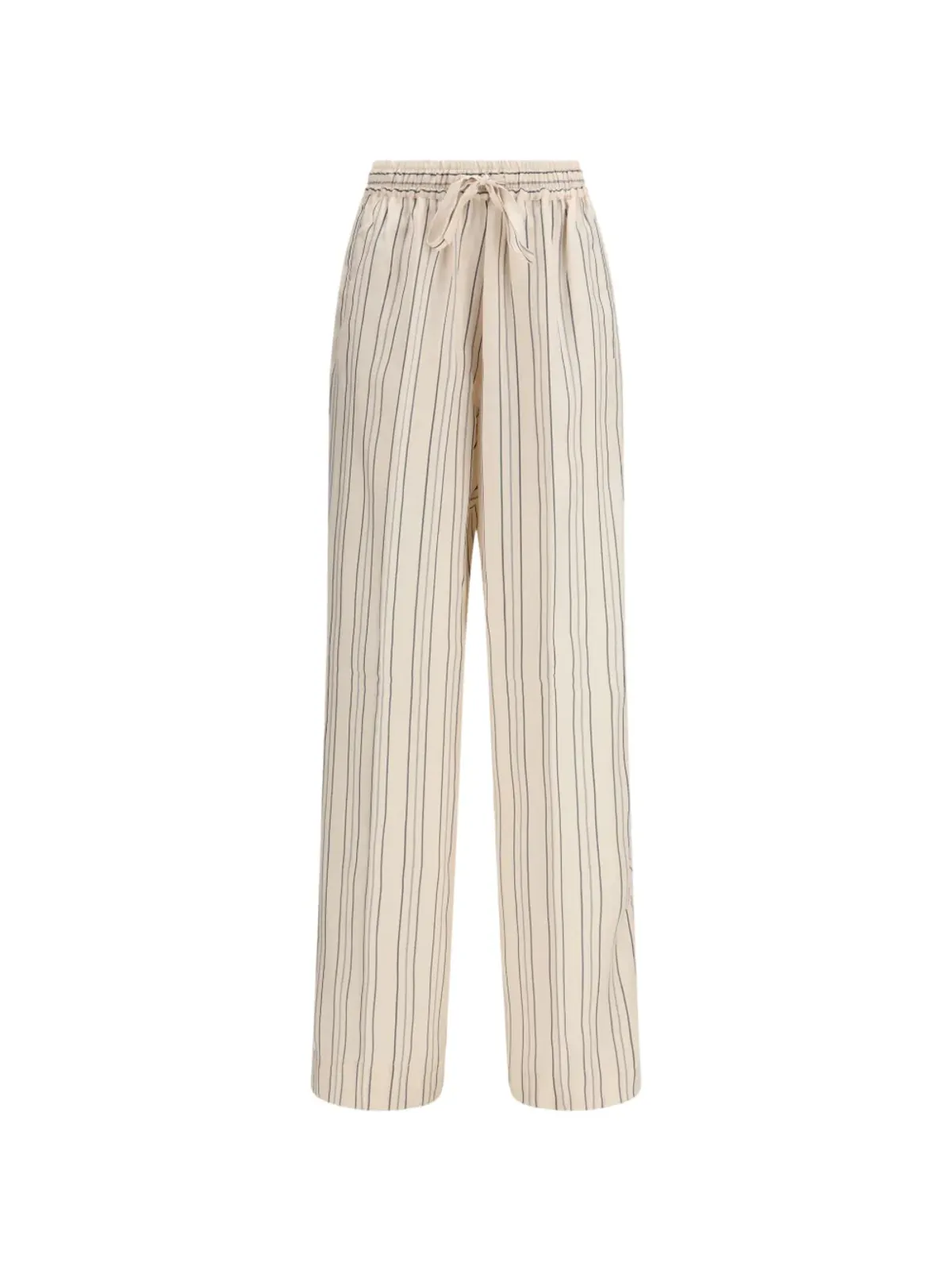 Umit Benan Michelle striped trousers - Neutrals - 画像1