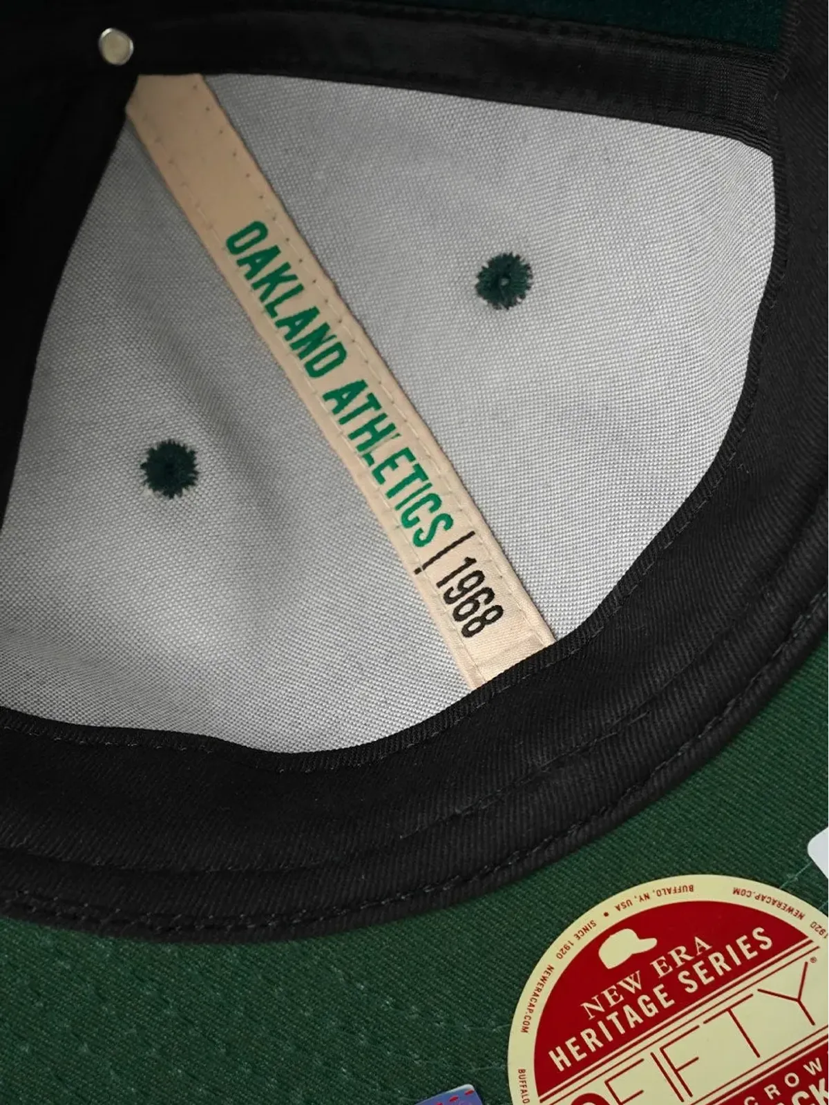 NEW ERA CAP MLB Heritage Athletics キャップ - 画像5