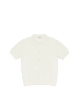 Paolo Pecora Kids リブ編み 半袖ポロシャツ - サムネイル1