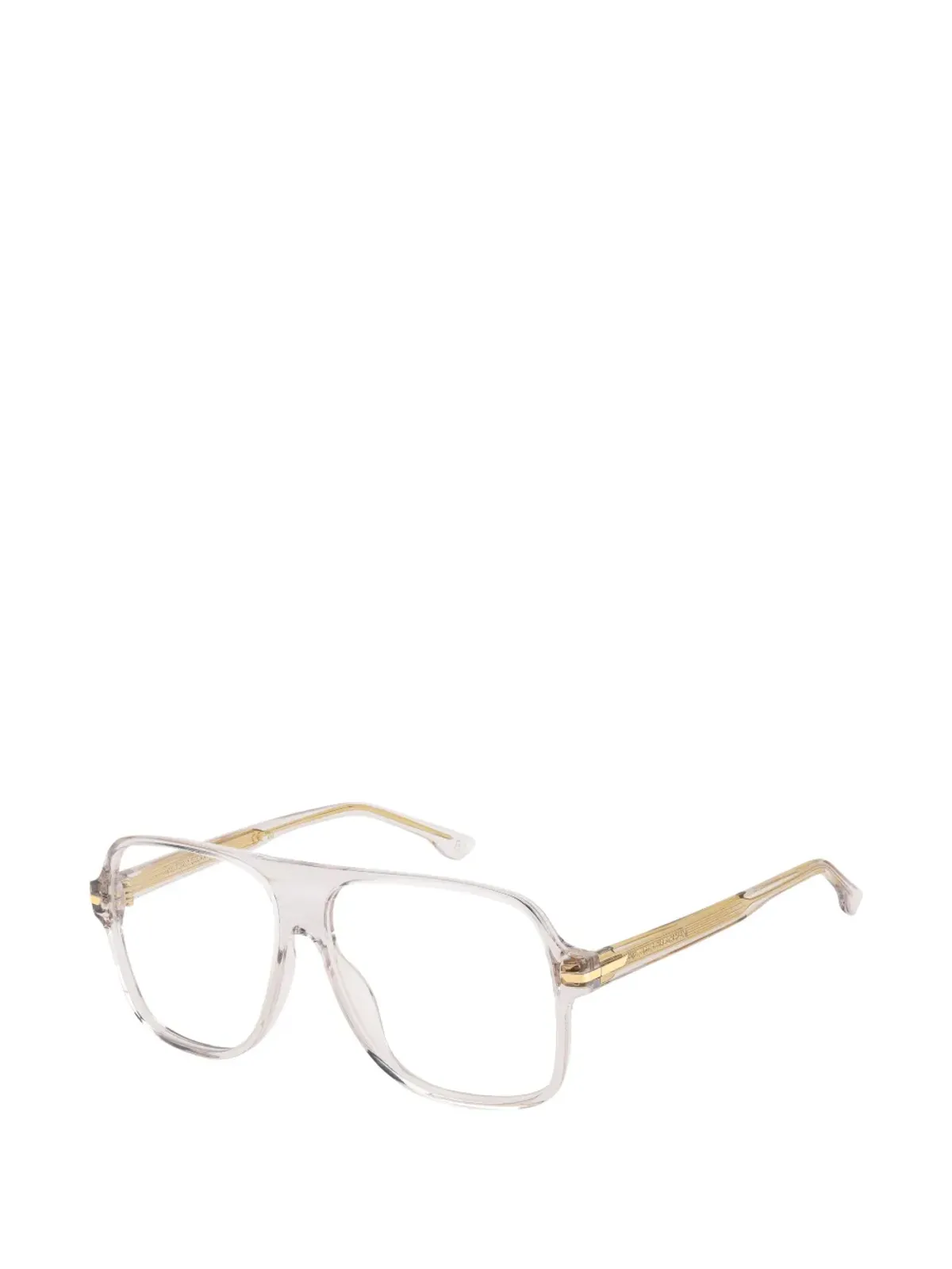 Victoria Beckham Eyewear パイロットフレーム眼鏡 グレー - 画像2