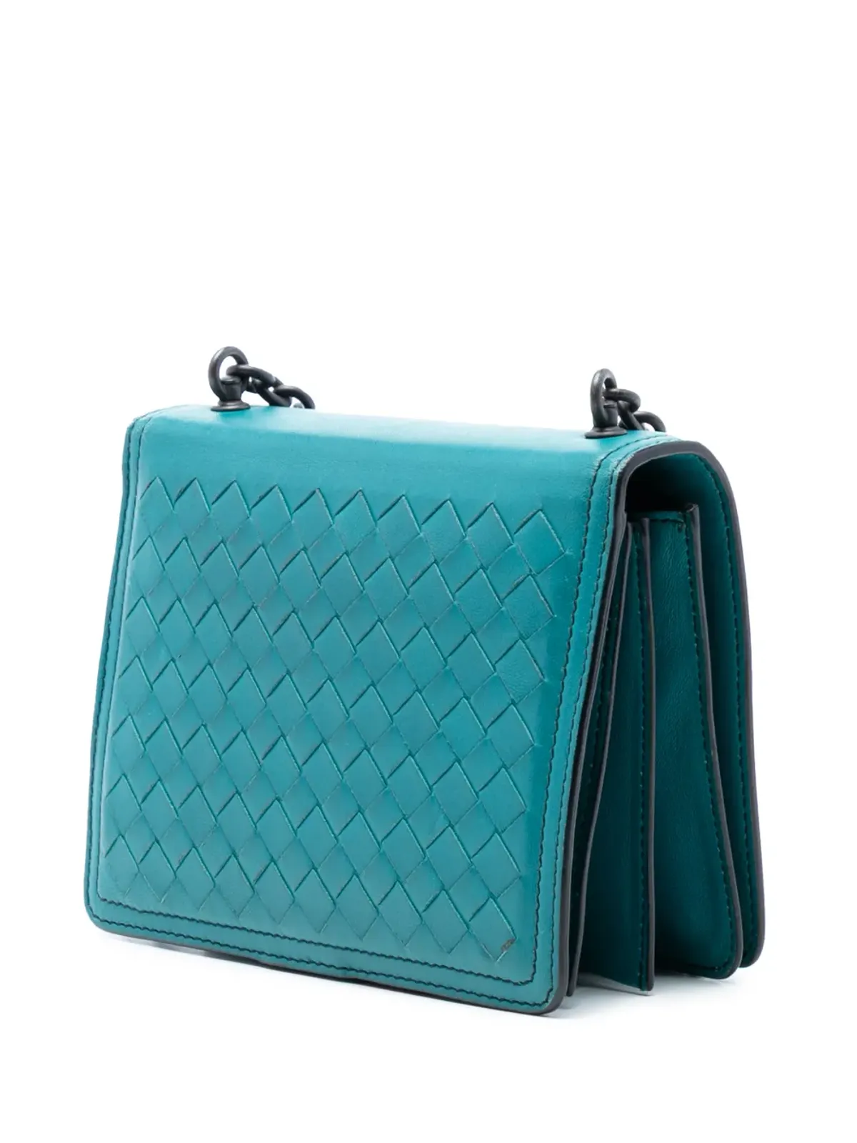 Bottega Veneta ビンテージ 2012-2025 ミニ ナパイントレチャート Runway ショルダーバッグ - 画像3