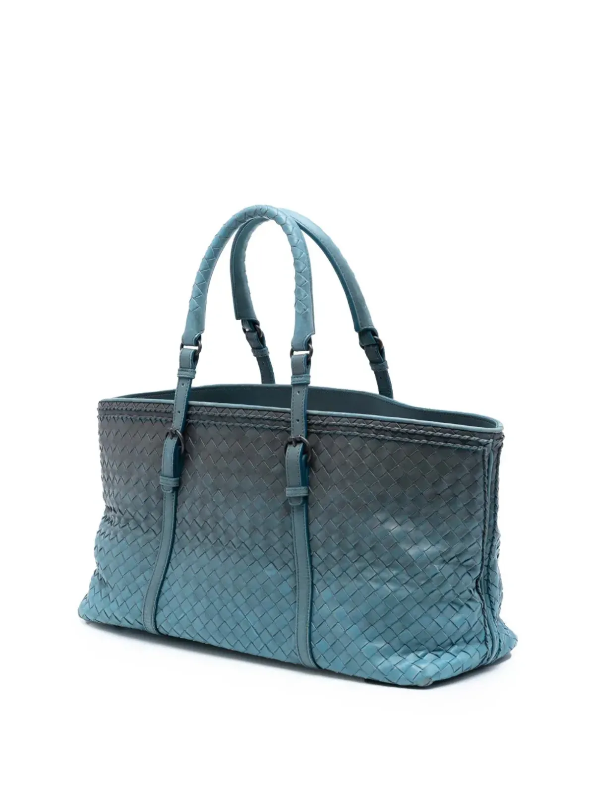 Bottega Veneta Pre-Owned Ombre Nappa Intrecciato トートバッグ - 画像3