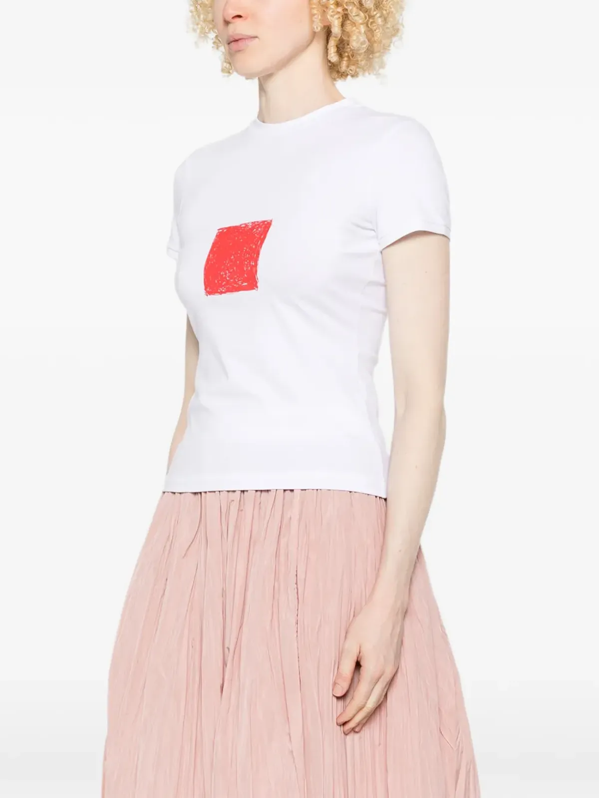 CO.GO スクエアプリントTシャツ - 画像3