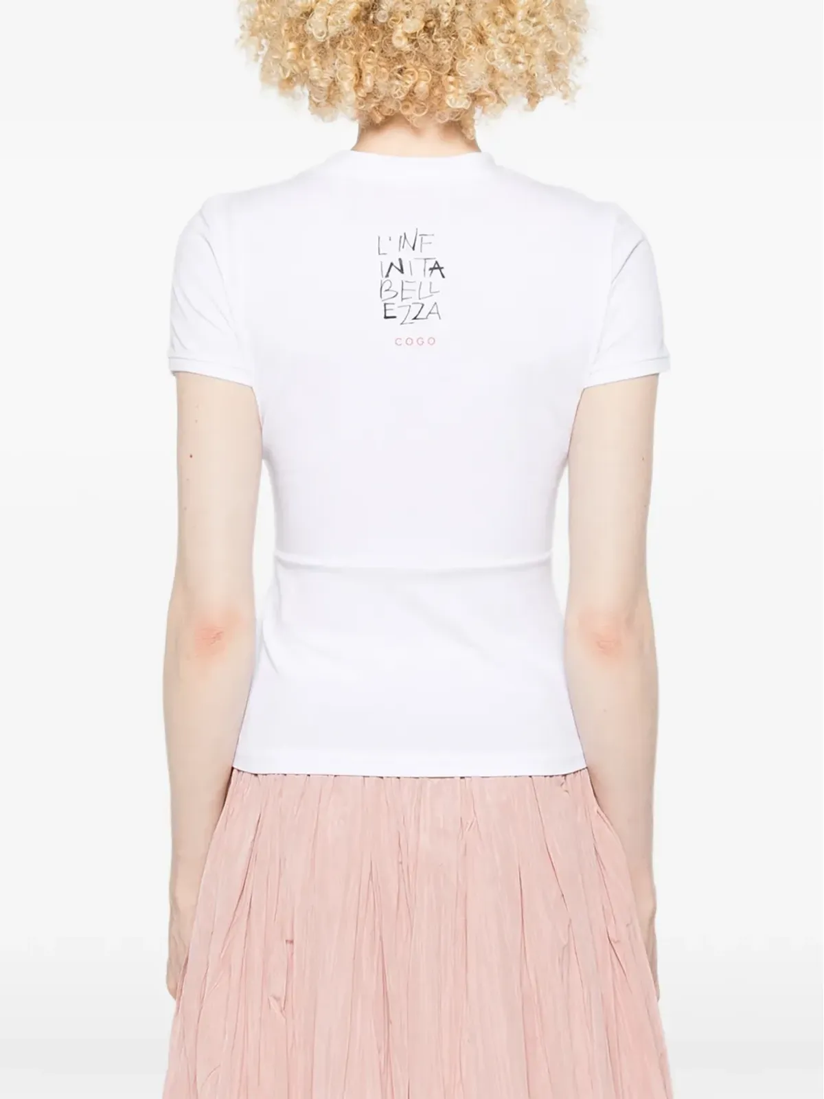 CO.GO スクエアプリントTシャツ - 画像4