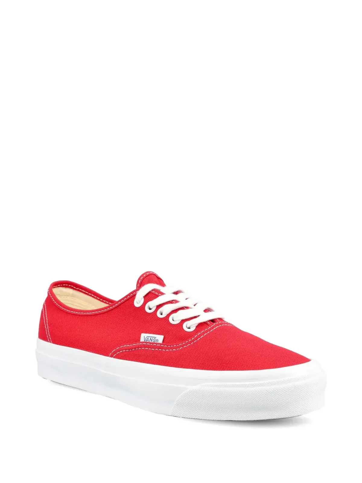 Vans Skate Authentic cotton sneakers - Red - 画像2