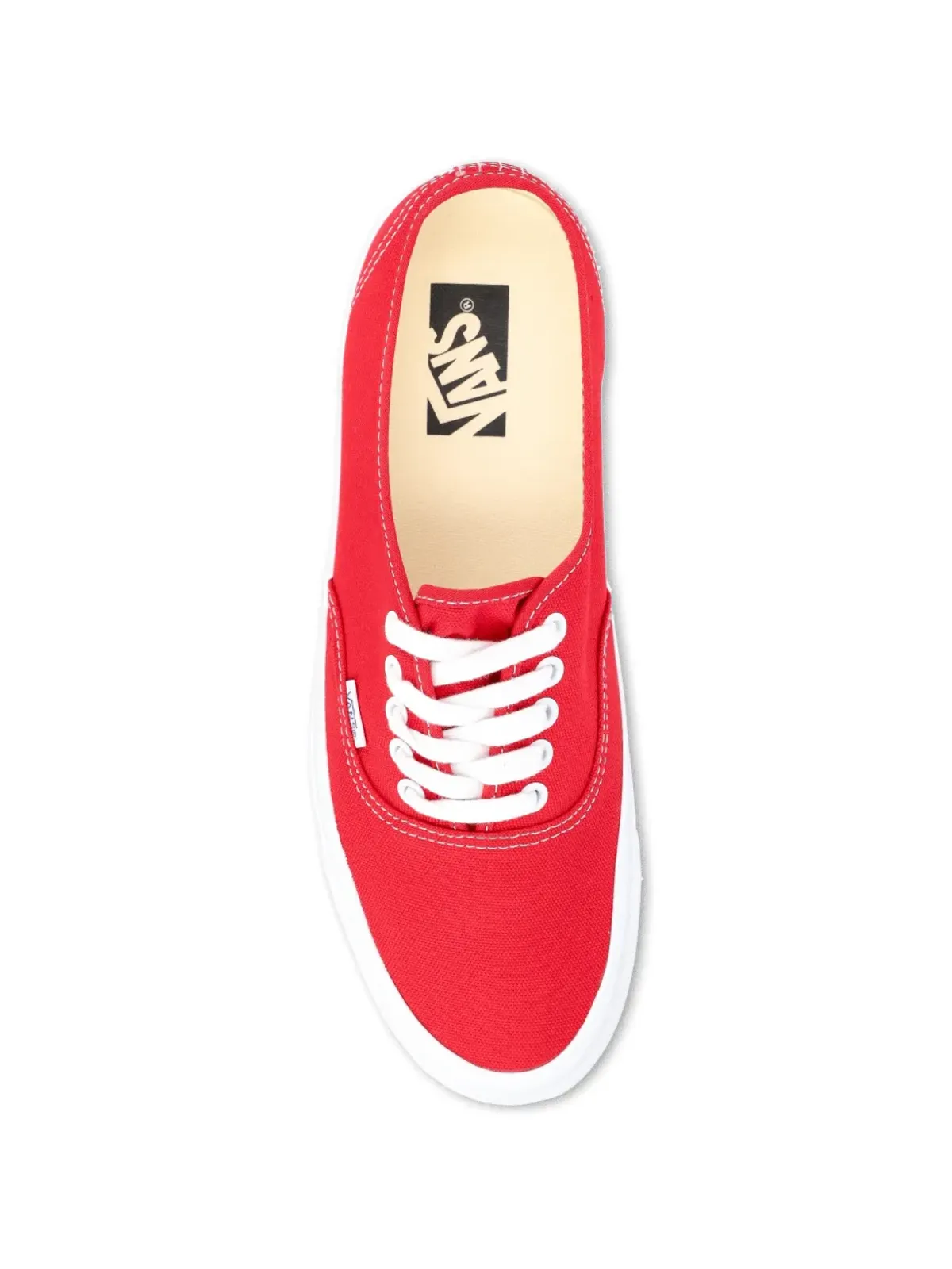 Vans Skate Authentic cotton sneakers - Red - 画像4