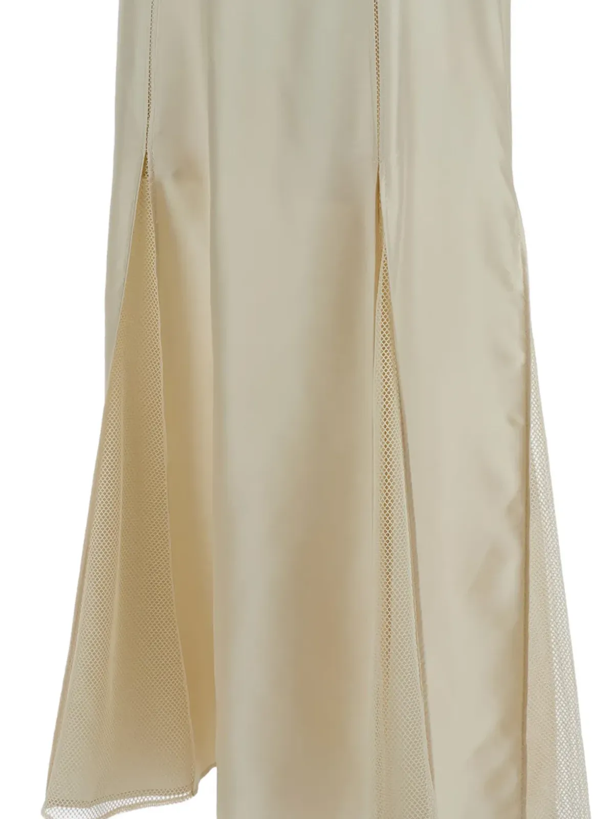 LouLou de Saison イラカ メッシュパネル A-line ドレス - 画像3
