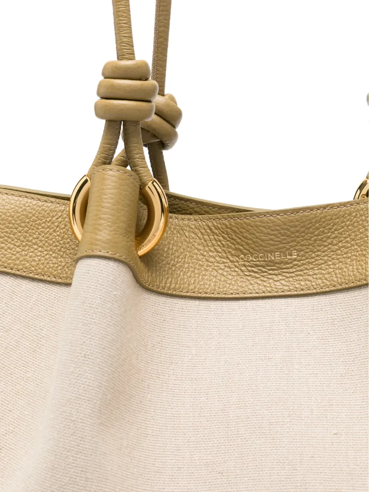 Coccinelle Finn ノットストラップ ショルダーバッグ - 画像4