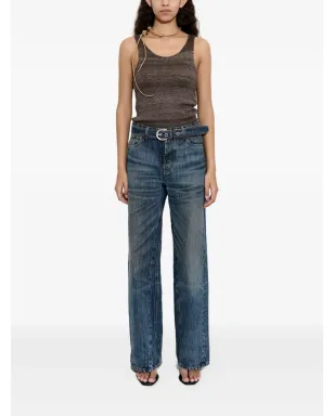 OUR LEGACY Treble Cut wide-leg jeans - Blue - サムネイル2