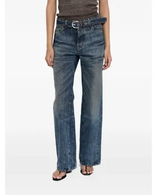 OUR LEGACY Treble Cut wide-leg jeans - Blue - サムネイル4