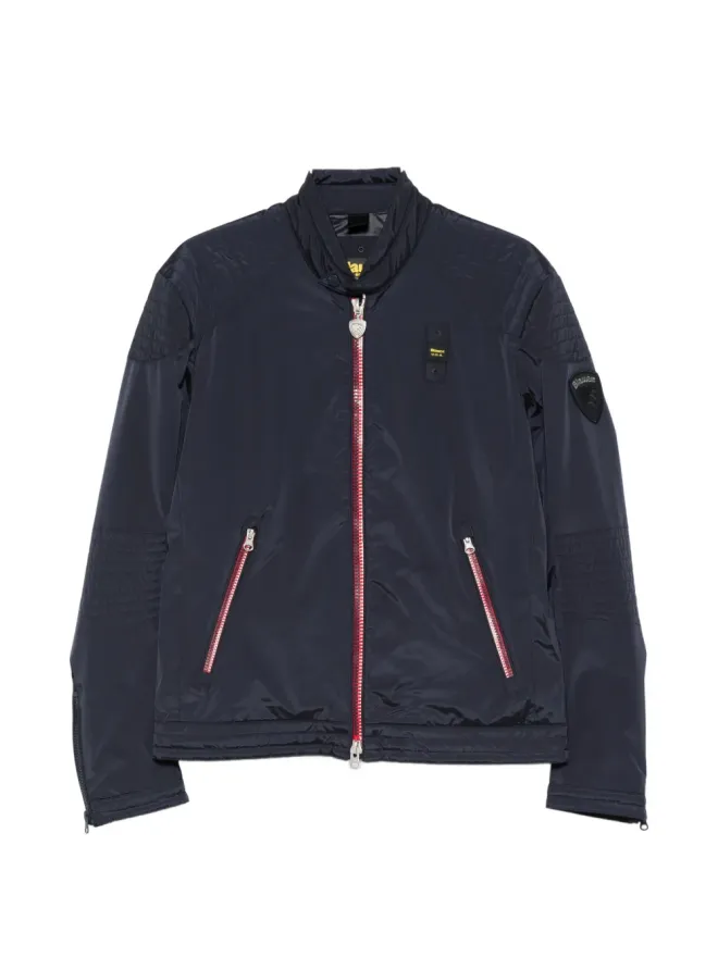 Blauer Blauer Thayer キルテッドジップジャケット - ブルーの商品画像