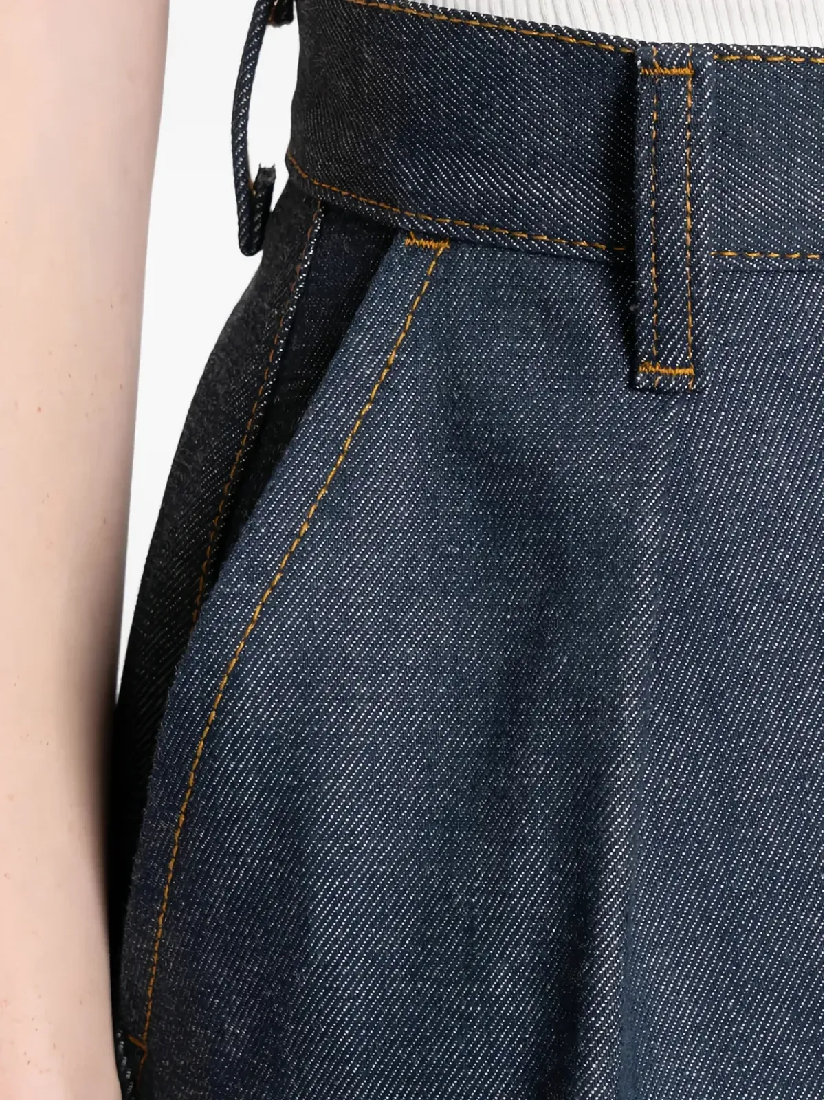 Naked and Famous ワイドレッグジーンズ - 画像3