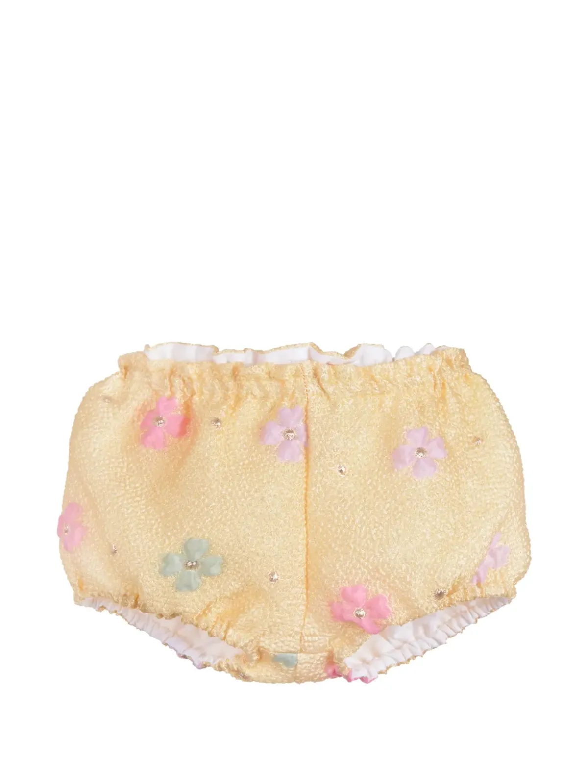 Hucklebones London パフスリーブ花柄プリントドレス - 画像2