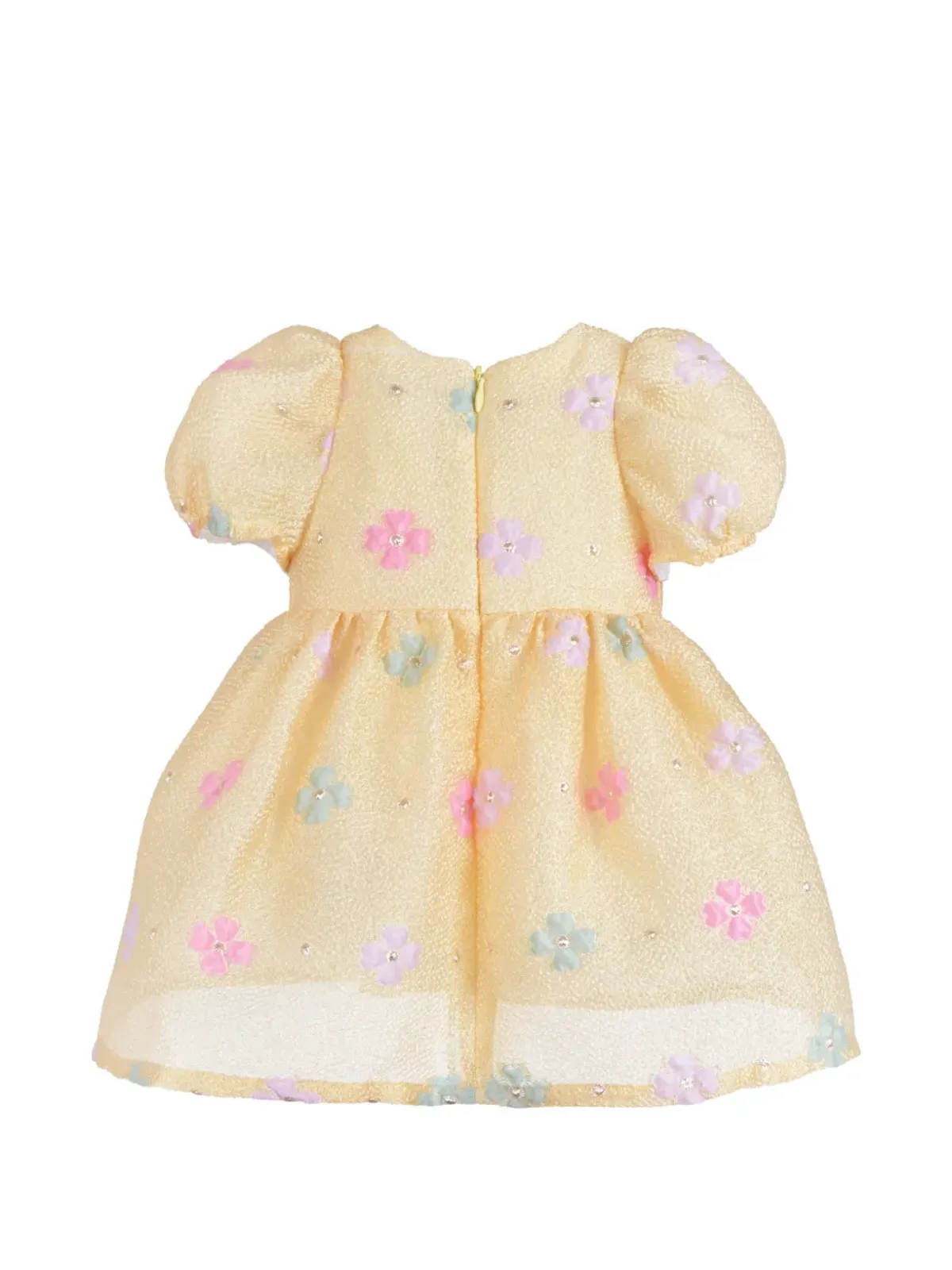 Hucklebones London パフスリーブ花柄プリントドレス - 画像3