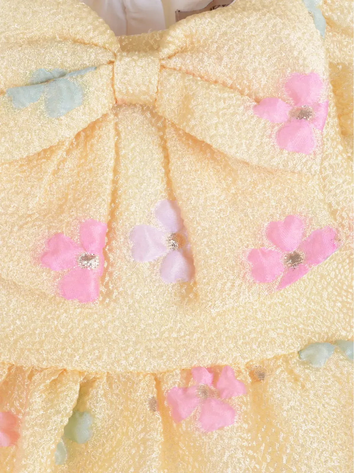 Hucklebones London パフスリーブ花柄プリントドレス - 画像4
