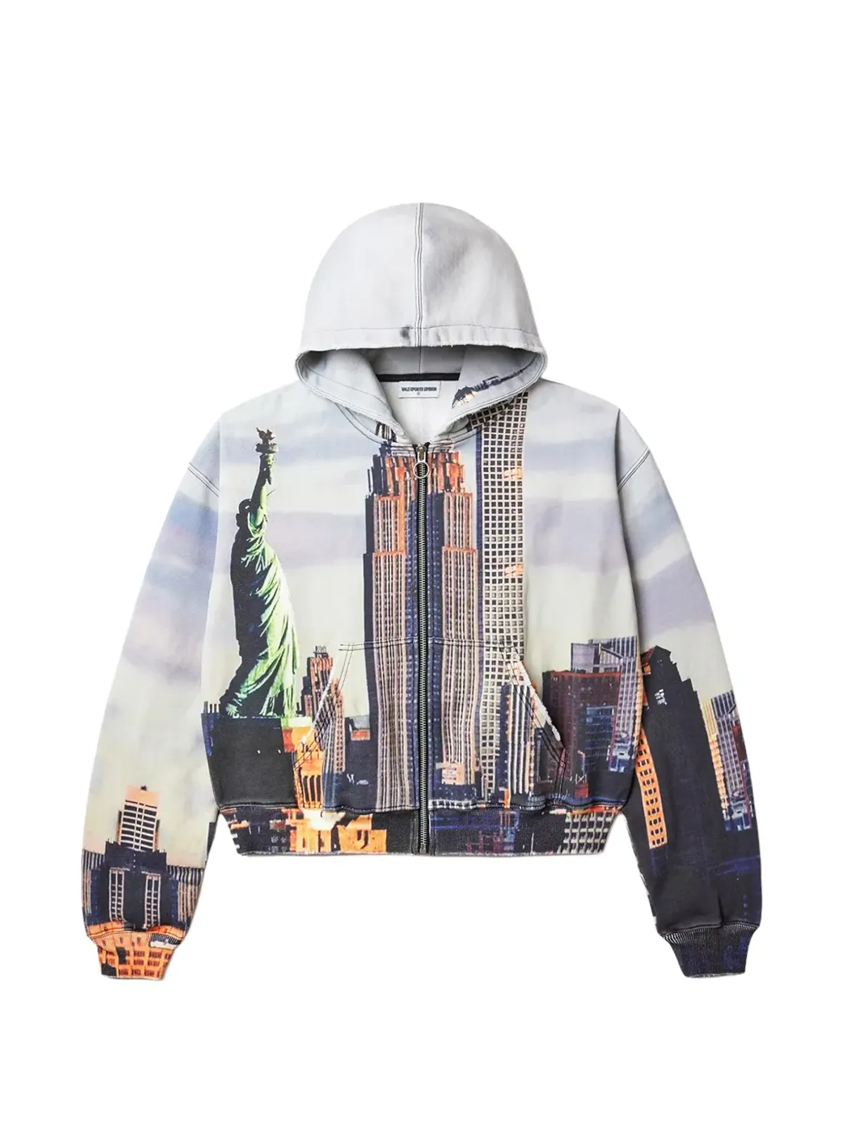 Vale skyline zip hoodie - Grey - 画像1