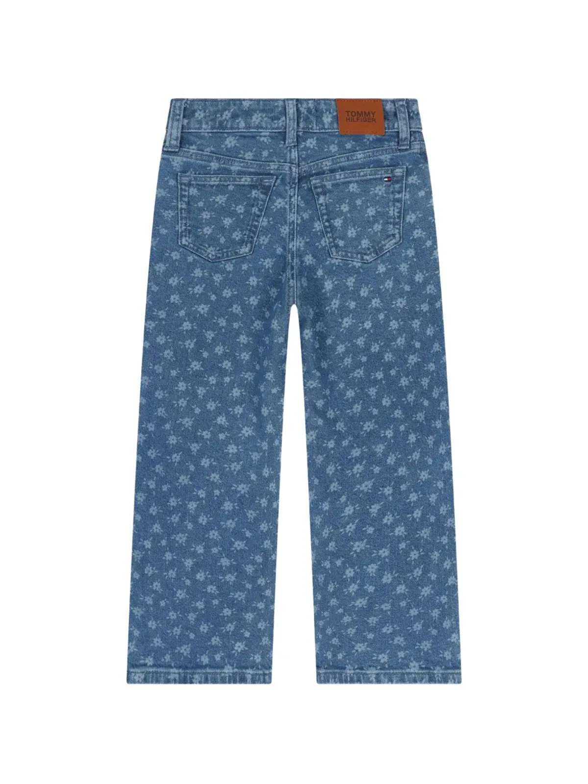 Tommy Hilfiger Junior 花柄デニムジーンズ - 画像2