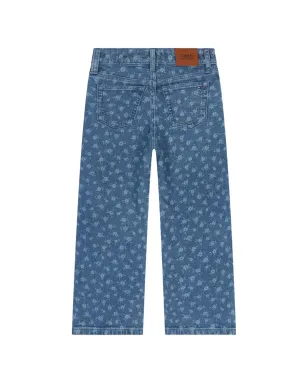 Tommy Hilfiger Junior 花柄デニムジーンズ - サムネイル2