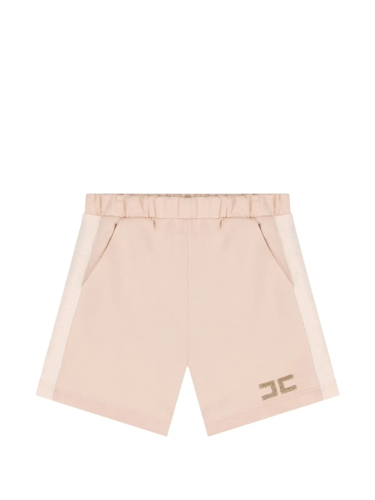 Elisabetta Franchi Kids ロゴディテールショーツ - 画像1
