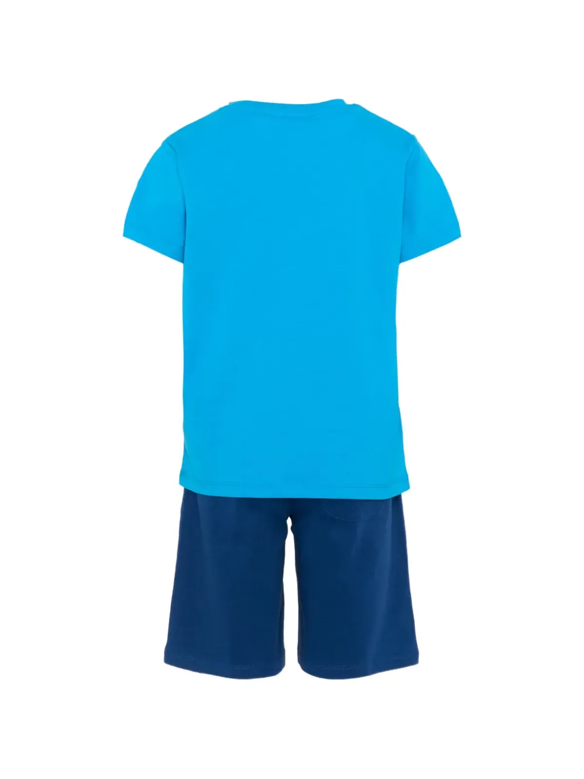 TRUSSARDI JUNIOR ロゴプリント Tシャツとショーツセット - 画像2