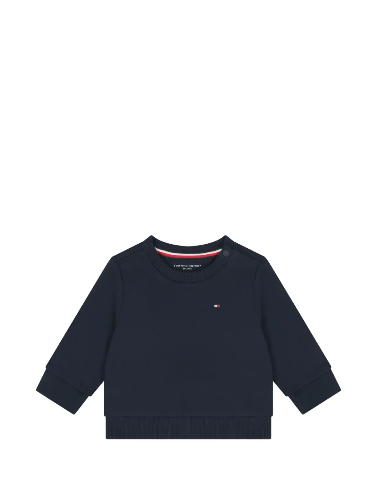 Tommy Hilfiger Junior ボタン付きロゴセーター - 画像1