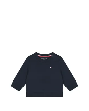 Tommy Hilfiger Junior ボタン付きロゴセーター - サムネイル1