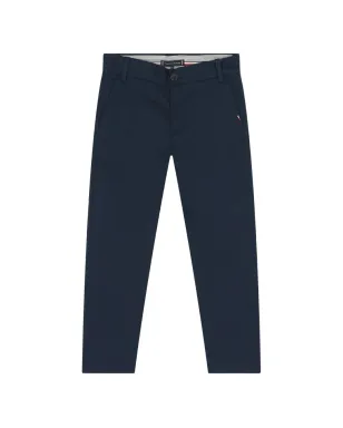 Tommy Hilfiger Junior ロゴディテール チノパンツ - サムネイル1