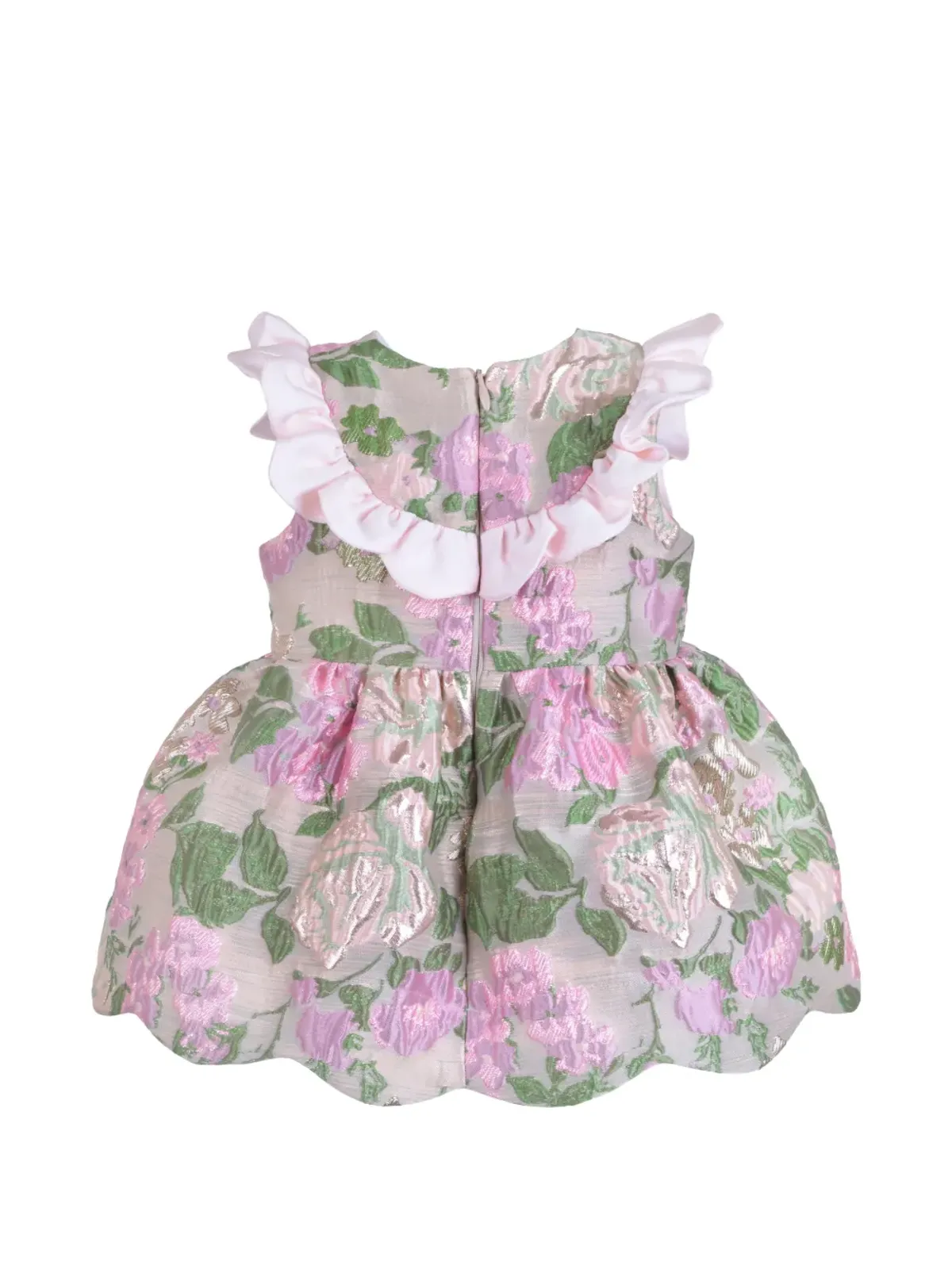 Hucklebones London スカラップフリルボディドレスとブルマーのセット - 画像2