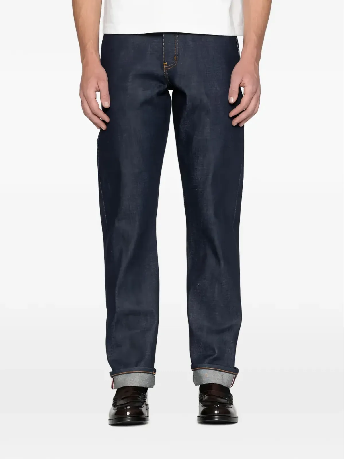 Naked and Famous True Guy Elephantジーンズ - 画像1