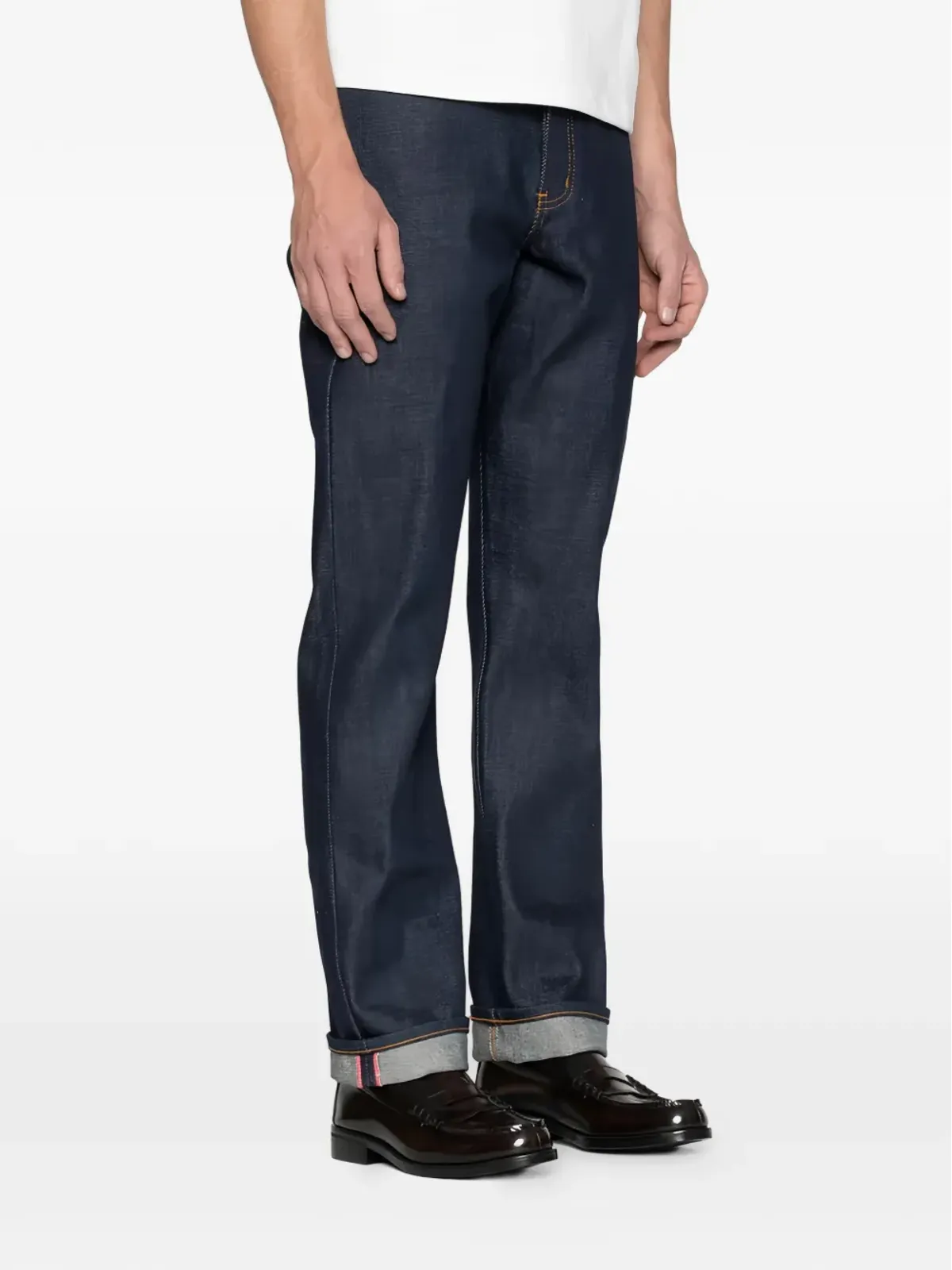 Naked and Famous True Guy Elephantジーンズ - 画像2