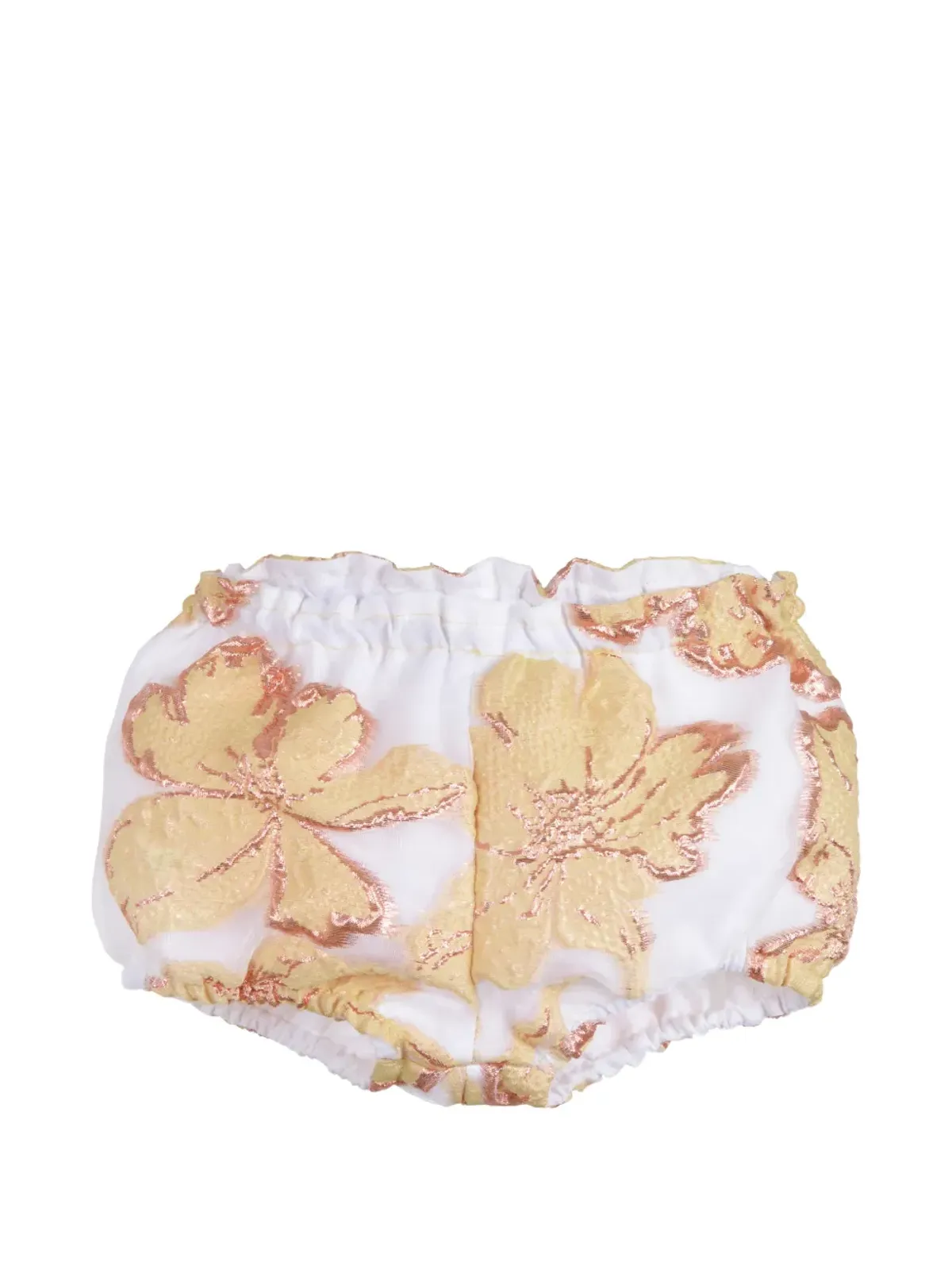 Hucklebones London 花柄ジャカードスカラップドレス - 画像2