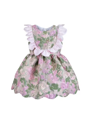 Hucklebones London スカラップフリルボディスドレス - サムネイル1