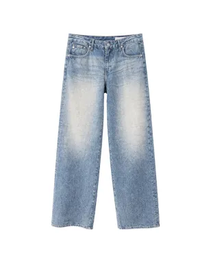 AG Jeans アドリア エンベリッシュド ワイドレッグジーンズ - サムネイル1