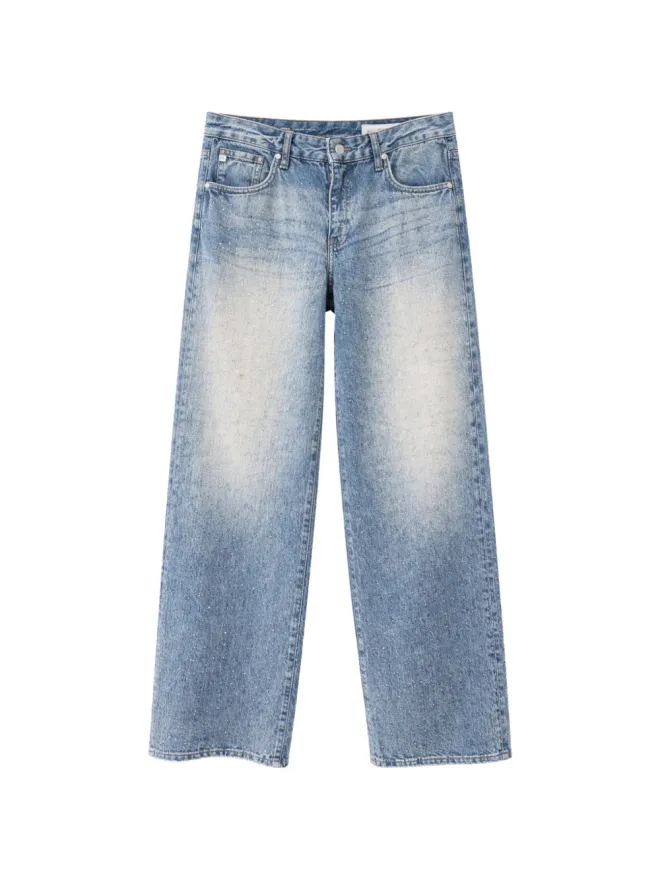 AG Jeans AG Jeans アドリア エンベリッシュド ワイドレッグジーンズの商品画像